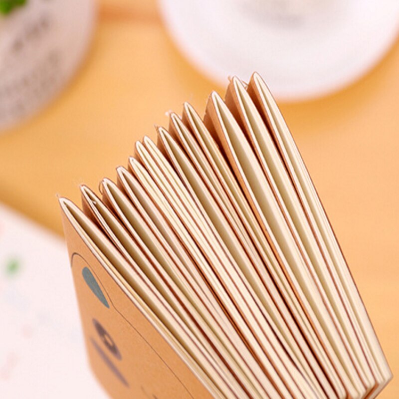 4pcs/lot Graffiti Cute Cartoon Kids Small Writing Craft Paper Blank Notebook Diy Handwritten sketches Painting School Office