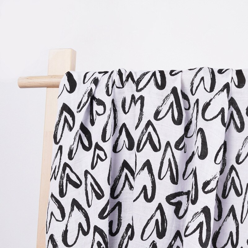 Bébé couvertures -né doux coton bio bambou bébé bavoirs mousseline lange d'emmaillotage alimentation Burpy serviette écharpe grande couche chaude
