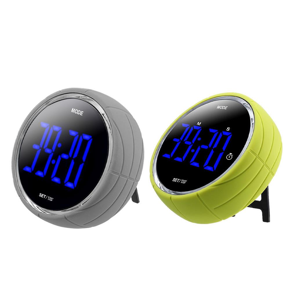 Digital Timer for Kids Magnetic Back Big LCD Display Loud Alarm Minute Second Count Up count down For Classroom, Exercise