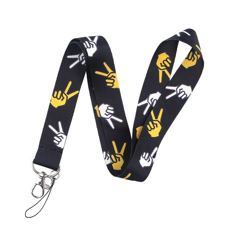 LX58 Schere Hand Keychain Riemen Seil praktisch Nacken Gurt Schlüsselband für Schlüssel Ich würde Karte USB abzeichen Halfter Schlüsselband