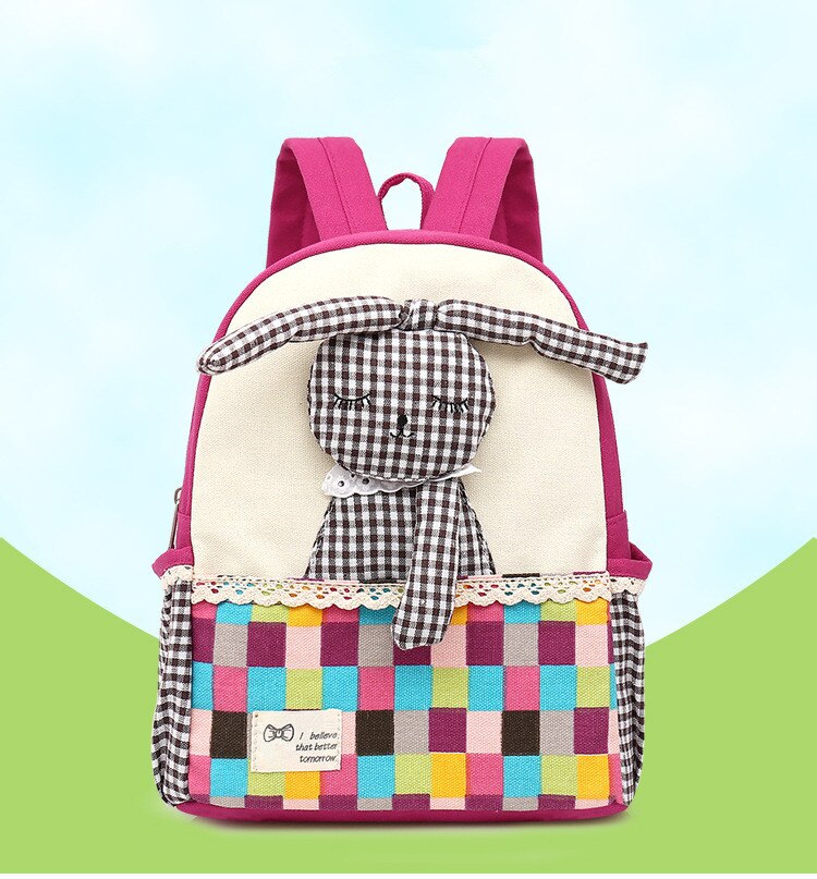 LXFZQ – sac d&#39;école pour enfants, joli cartable pour livres: mei hong