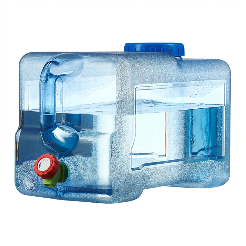 18L Liter Auto Camping Water Carrier Containers Vloeistof Kan Opslag Flessen W/Handvat &amp; Waterkraan Kraan