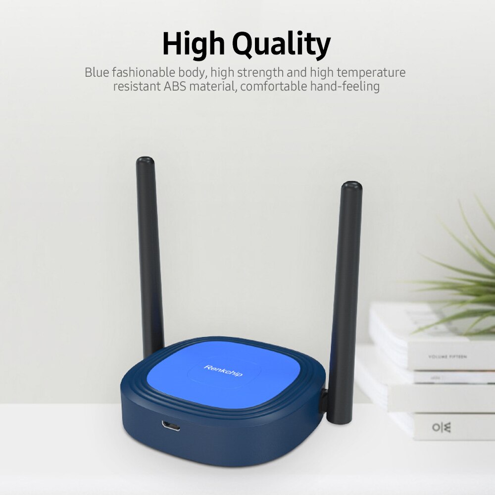 Wireless Screen Mirroring Device 5G 2.4G Dual Band Stable High Speed Transmission Miracast Box 4K HD Image Support DLNA