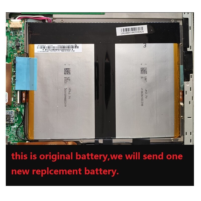 Batterie für TREKSTOR ST10432-3A 10,1 zoll 3G Tablette PC Li-Polymer Wiederaufladbare Akkumulator Pack Ersatz Mit 5 linien + Stecker