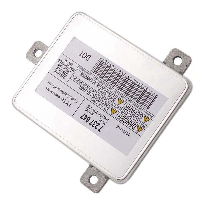 7237647 w003 t 20071 xenon skjult frontlys ballast for-bmw 228i 328i 528i 535i 550i 740i 750i 760li m3 m5 x1 z4 og mer