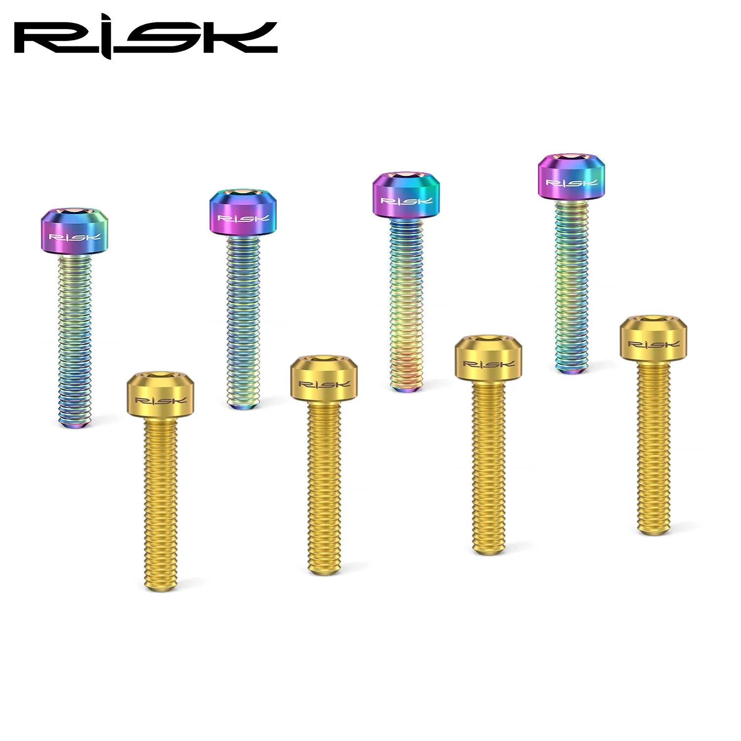 MTB Road Bike Brake Lever Fixing Bolts, M5*25mm Bicycle Screws, Ultralight Titanium Alloy Bolts For SHIMANO XT M8000 Disc Brake