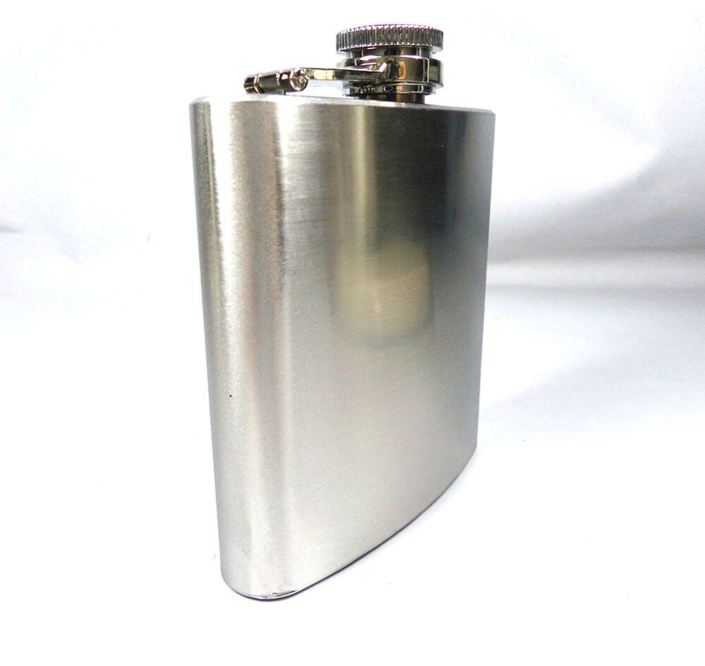 Portable Pocket 6oz Stainless Hip Flask Mini Metal Wine Bottle Drinke for Alcohol Whiskey Liquor Screw Cap Funnel