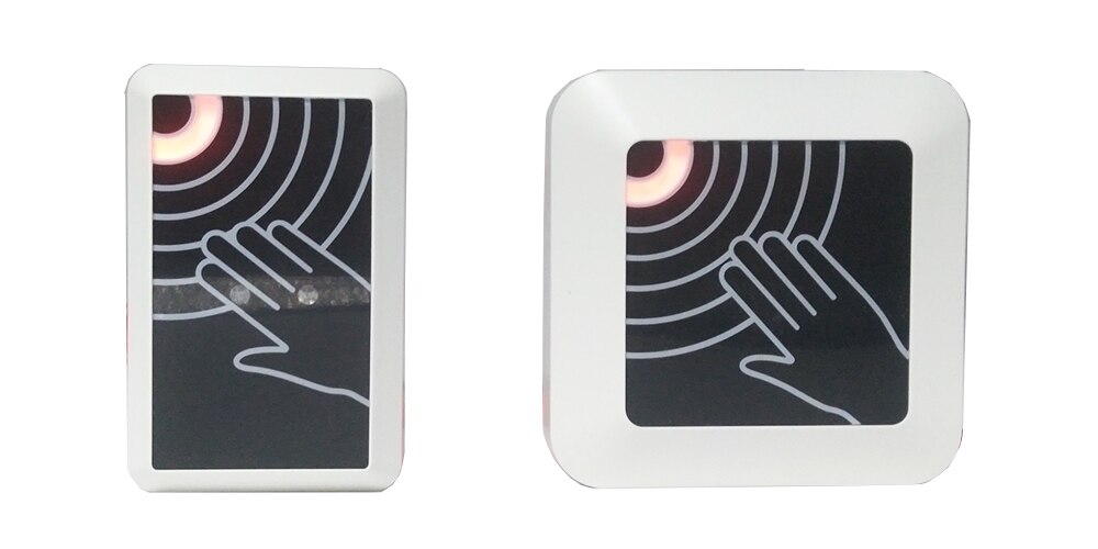 Infrared Exit Button with bottom box 9-24v IR Door Release Switch NO/NC/COM output