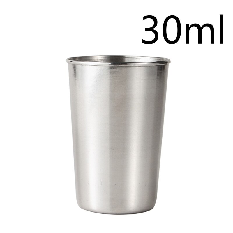Measuring Cup Stainless One Shot Glass Cocktail Bartender Scale Cup Liquor Bar Tools: 30ml
