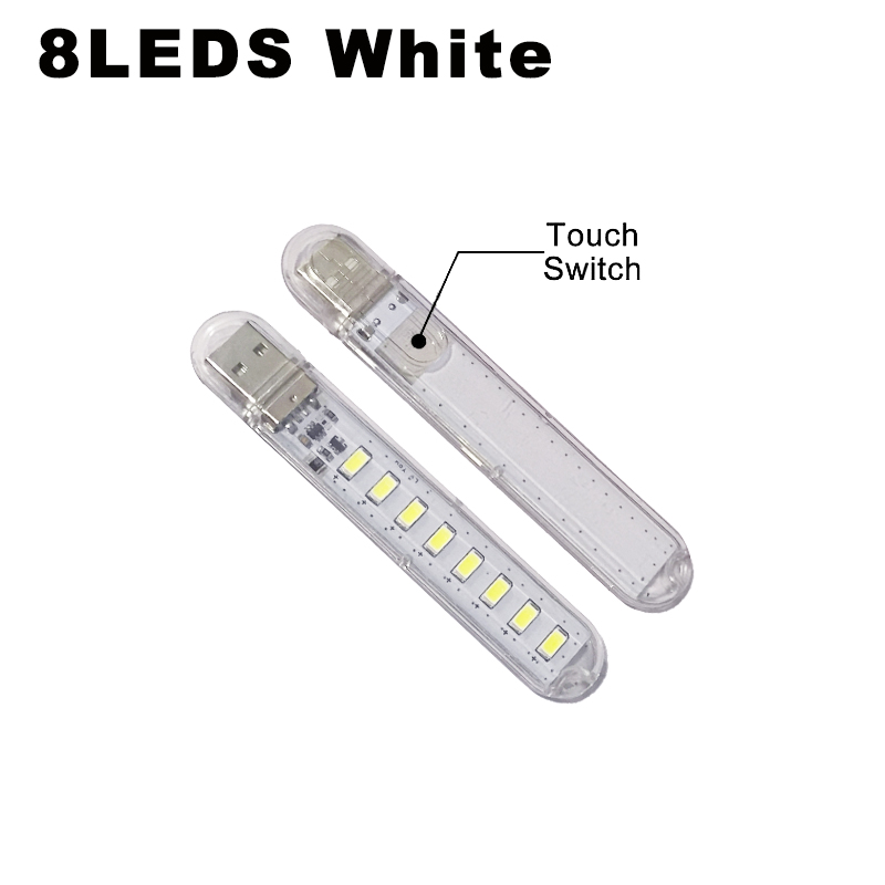 Dc5v interruptor de toque usb mini led livro lâmpada 3leds 1.5w portátil led luz leitura usb led night light lâmpada acampamento para banco potência: YELLOW