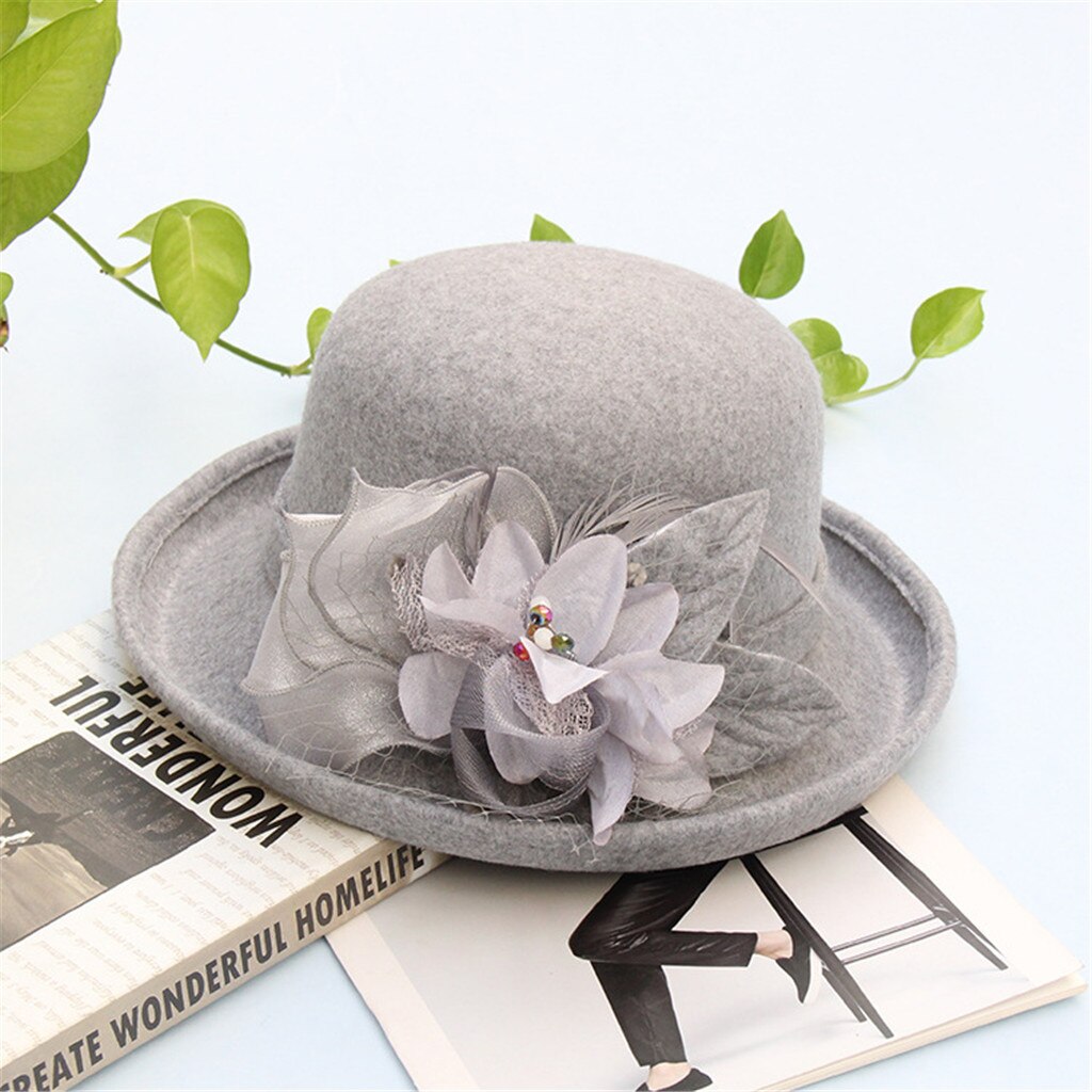 Style Spring Winter Women Beret French Style Hats Solid Floral color Berets Caps #G40