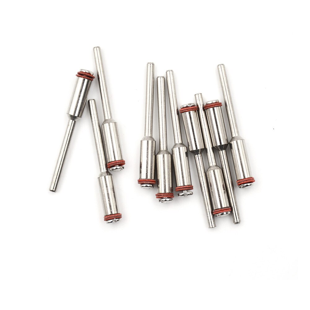Mandriles de disco de corte de diamante, rueda de pulido, soporte de rueda de corte de Mandril para herramienta rotativa, accesorios Dremel, 2,35mm, 10 Uds.