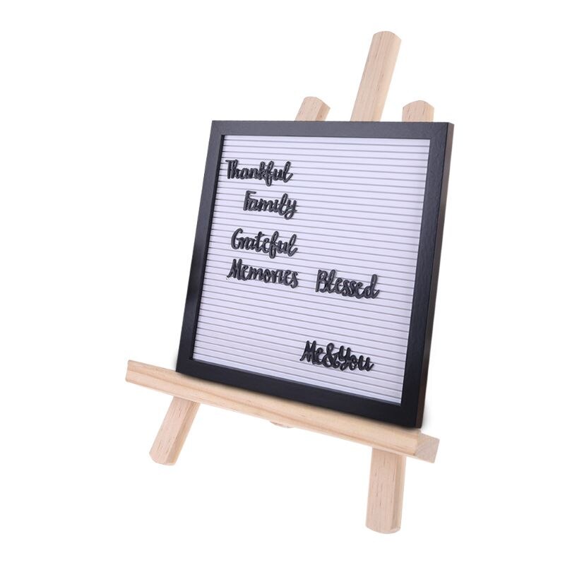 Wood Table Easel Tablets Stand Easel Painting Craft Wood Stand For Decoration K92C