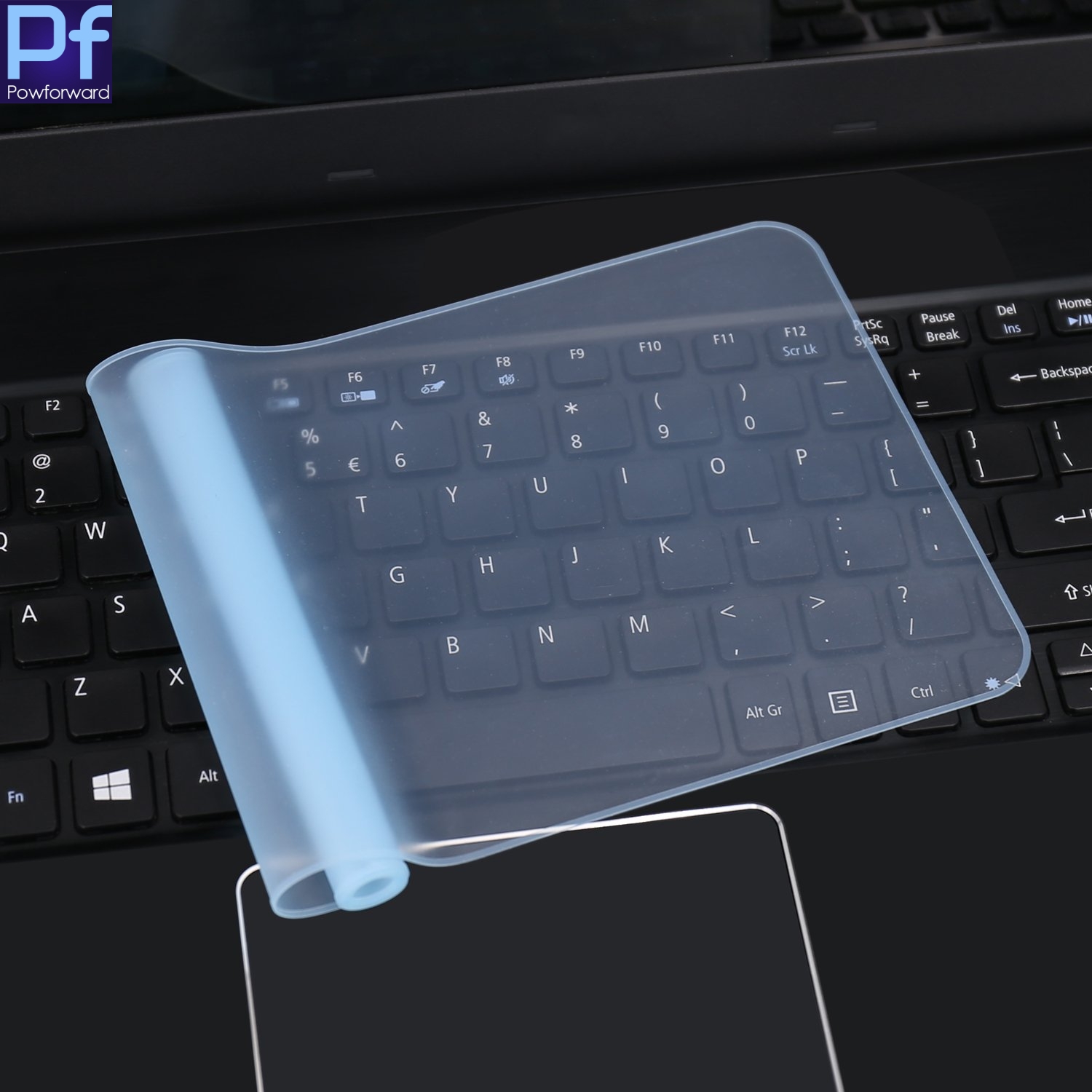 Universal Keyboard Cover for 15.6&quot; 17.3&quot; Laptop Notebook with Numeric Keypad Keyboard, Silicone Waterproof Protector Skin