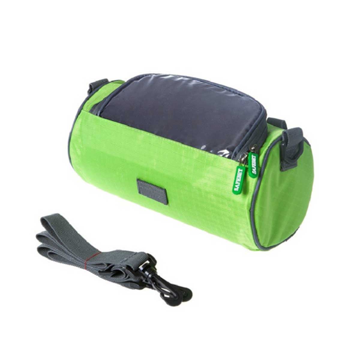 Torba na wioślarz o dużej pojemności wodoodporna tkanina Oksford torba robić przechowywania na zewnątrz dla rowerów sportowy jeździeckie podróż: Zielone światło