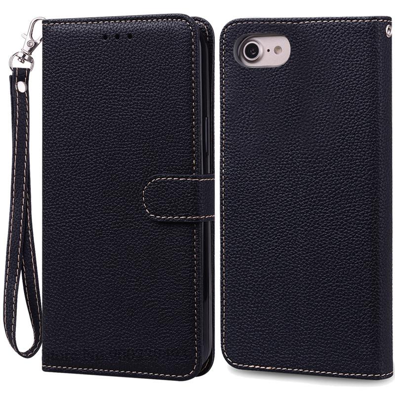 Per iPhon 6 6s Fundas Custodia a portafoglio in silicone TPU per iPhone 6 6s Custodia protettiva in pelle con cover posteriore per iPhone 6 Cover