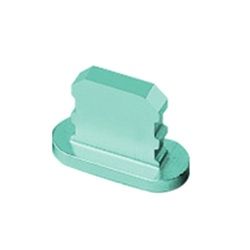 Metal Phone Dust Plug USB Anti Dust Plug for iPhone 11/11 Pro Max/SE/XR Protects Devices from Dirt Grime Fits Perfectly: Light Green
