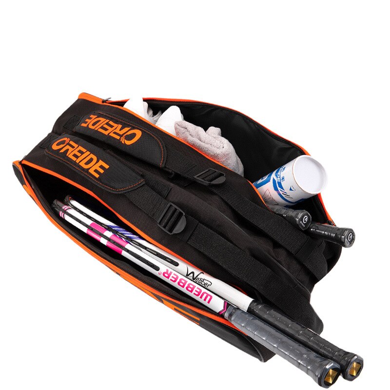 Professionele Grote Capaciteit Tennistas Waterdichte Laag Tennisracket Opleiding Zak Rugzak Badminton Racket Tas-40