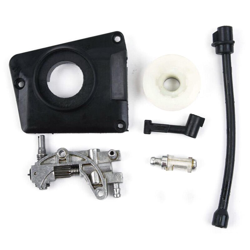 Ölantriebspumpen-service-kit, ersatzteil für chinesische kettensägen (4500 5800 45cc 52cc 58cc) , pumpendeckel-reparaturwerkzeug, ersatzteile und zubehör
