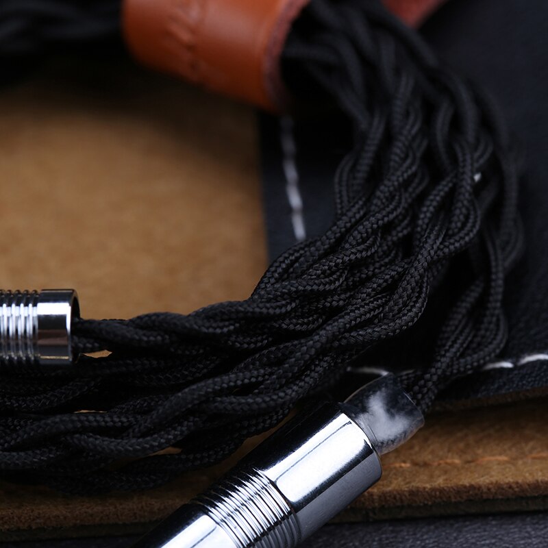 OPENHEART – câble argent de haute pureté à 4 cœurs, pour écouteurs, 1 à 2 prises, Balance 3.5/2.5/4.4mm, mise à niveau, câble de remplacement