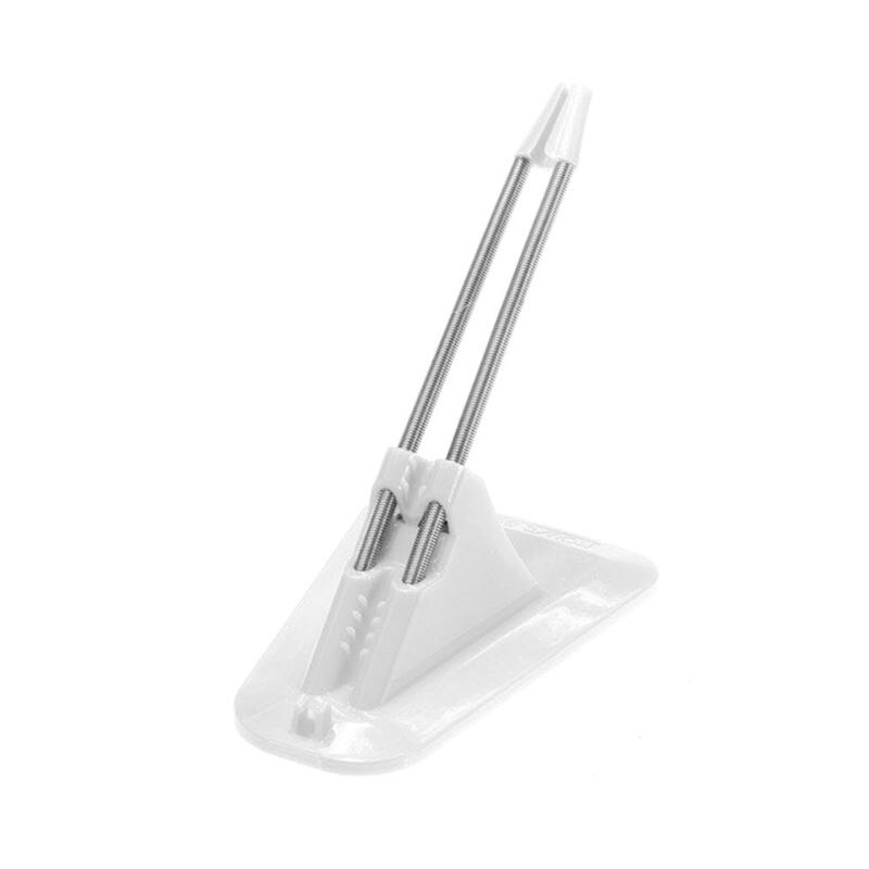 Muis Kabel Houder Mouse Bungee Cord Clip Draad Lijn Organizer Houder Draad Fixer: WHITE