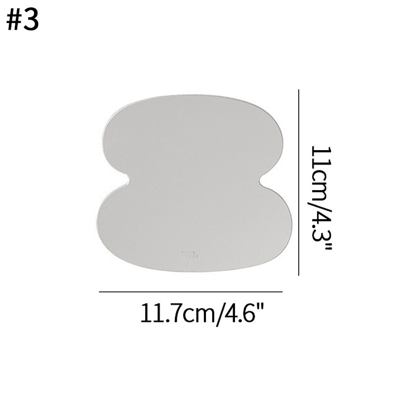 Ins Cup Onderzetters Acryl Spiegel Onderzetters Koffie Cup Mok Pad Isolatie Placemat Cafe Tafel Mat Desktop Decor Ornamenten: Placemat S3