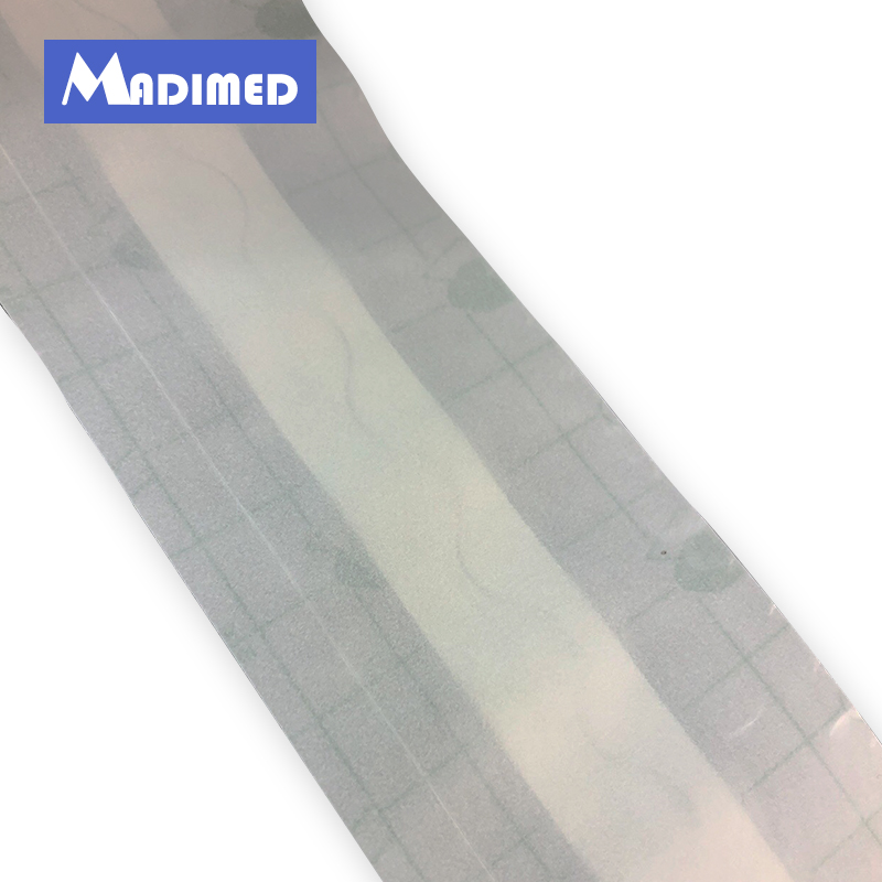 Waterproof Transparent Adhesive Wound Dressing Fixer Plaster Fixomull Stretch PU Film Roll Fixation Transparent Tape PU film