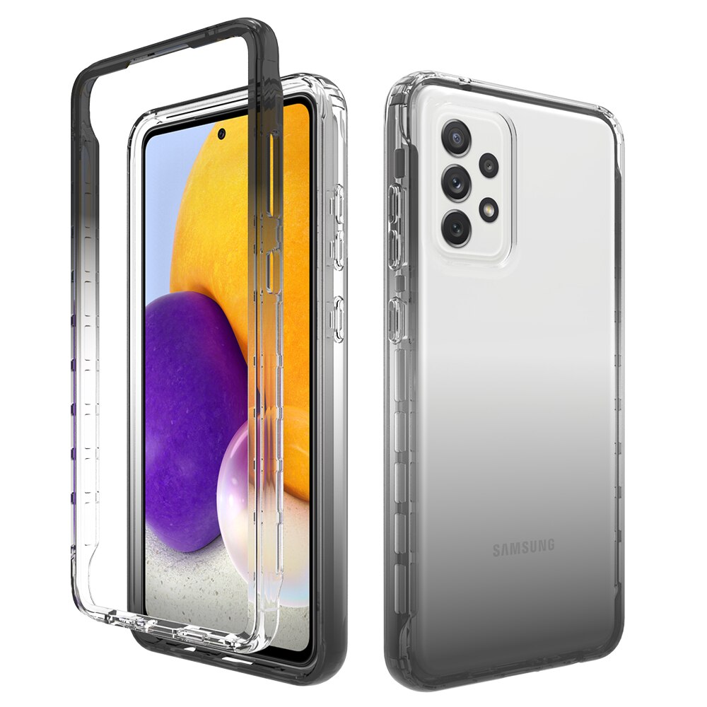 Funda transparente de cuerpo completo para Samsung Galaxy A52, 5G, a prueba de golpes, TPU, Flexible, 360