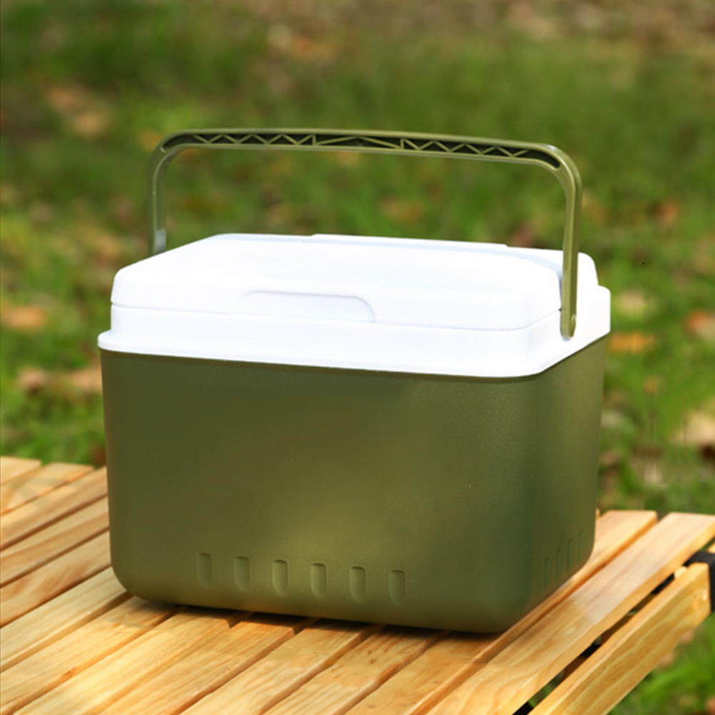 Boîte isotherme 6L, seau à glace Commercial Portable, double usage, polyvalent pour la maison, le Camping et les voyages