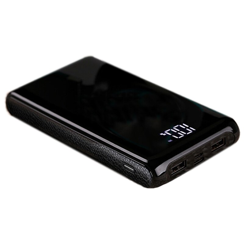 Diy Power Bank 6X18650 Batterij Case Dual Usb Type C Batterij Houder Charger Case Voor Smart Telefoon MP3 elektronische Mobiele Opladen