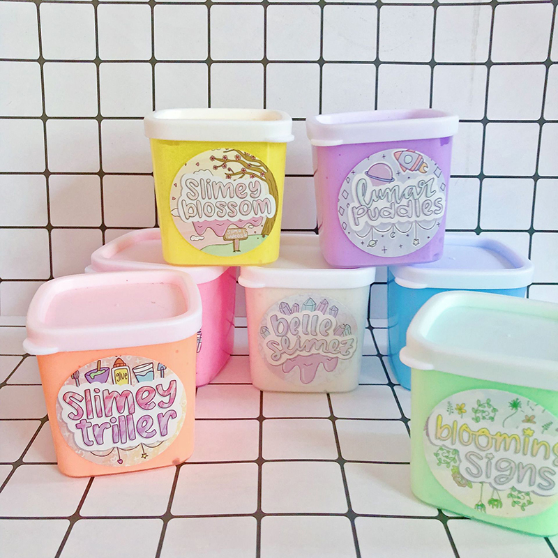 Pegamento de espuma grande para limo esponjoso, adornos de mantequilla, nube, plastilina de aire ligera, juguetes, aditivos de arcilla polimérica para Kit Lizune