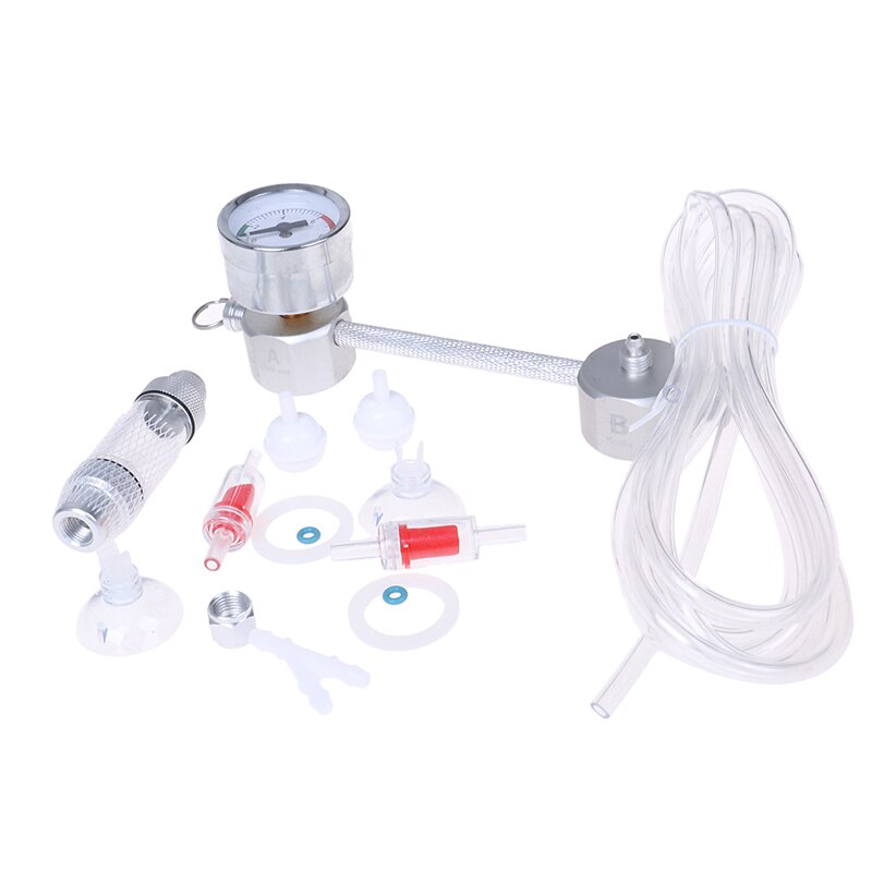 Aquarium DIY CO2 Generator System Kit Regulator With Pressure Air Flow Adjustment Water