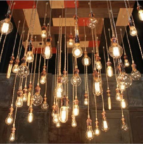 E27 Edison 40W Retro Vintage Industry Style Incandescent Bulb light mega globe ball lamp