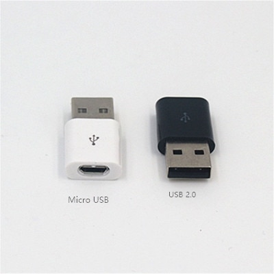 Micro USB Female to USB A Male Adapter Converter Connector Male 2 Female for Mobile Smart Phones Adapter