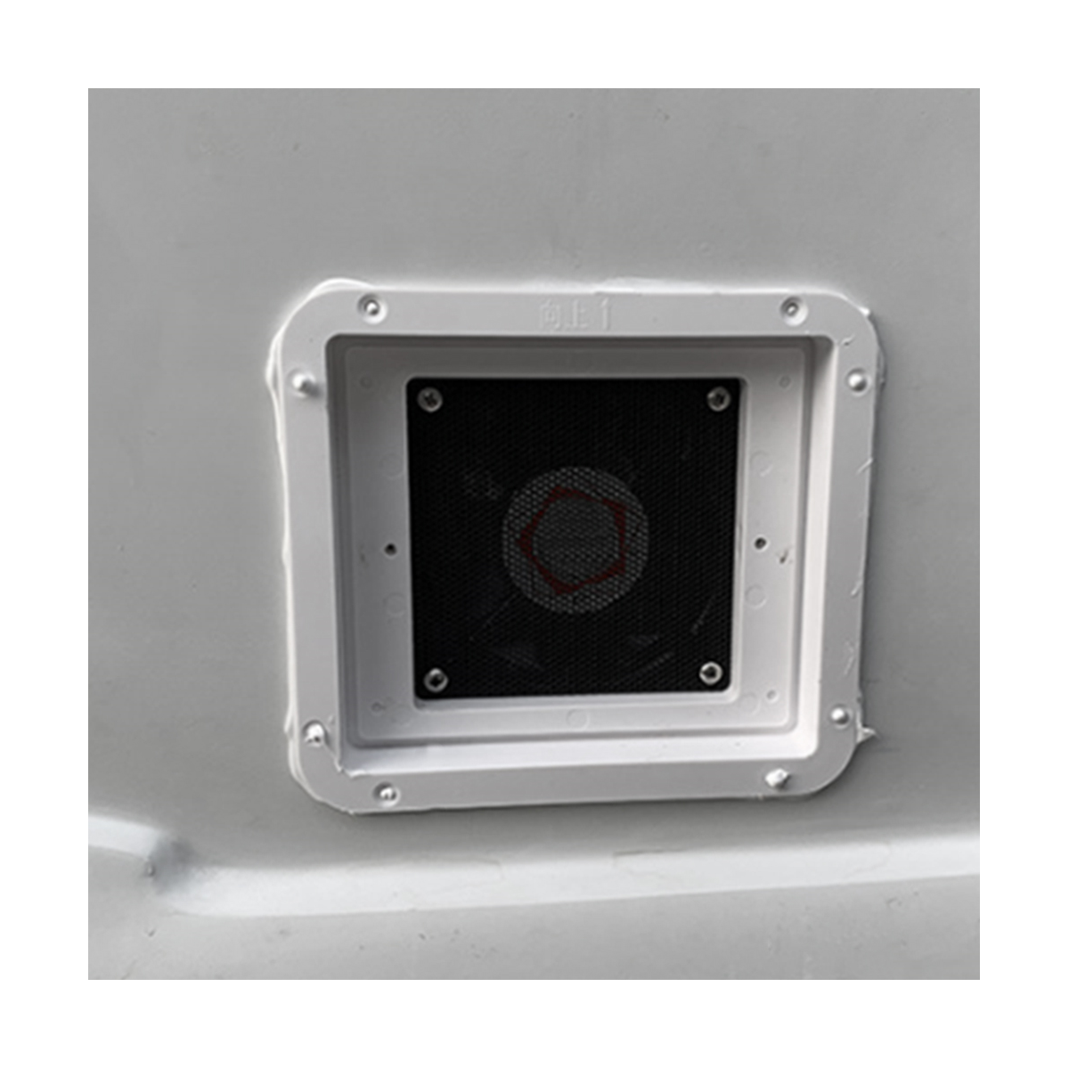 Uitlaat Ventilator Luchtuitlaat Radiator Uitlaat Ventilator Ventilatie Ventilatie Ventilatie Ventilator Accessoires Sterk Wind Model Wit