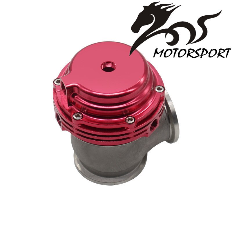 Mvs 38mm wastegate 38mm wastegate ekstern turbo wastegate med v-bånd og flenser til supercharge turbo manifold 14 psi