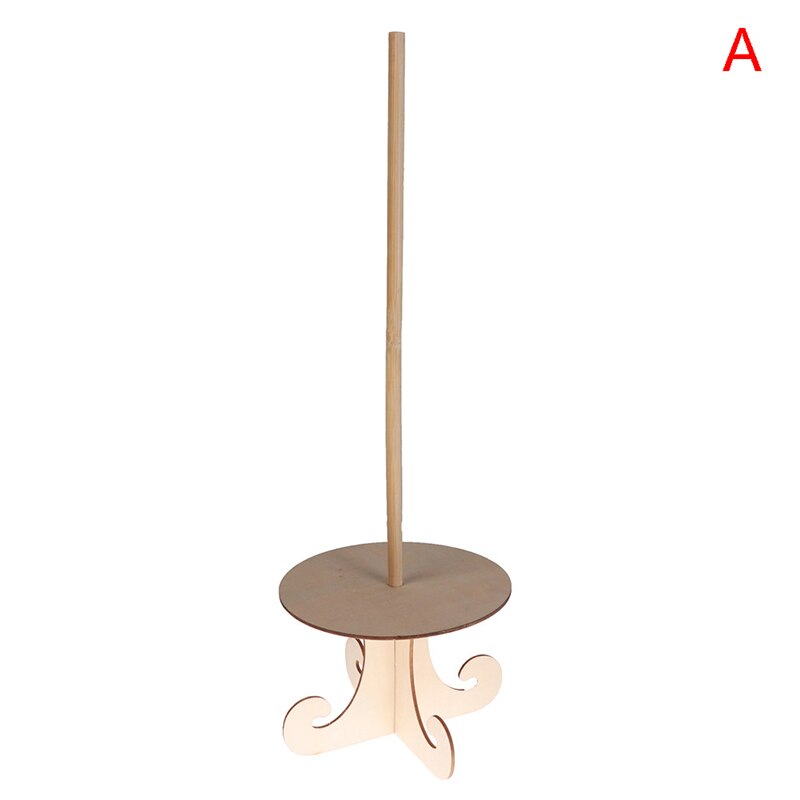 Soporte de pared de Donuts para decoración de de cumpleaños y boda, estante de exhibición de pastel de postre de madera, suministros para de Navidad, 1 unidad,: A Style2