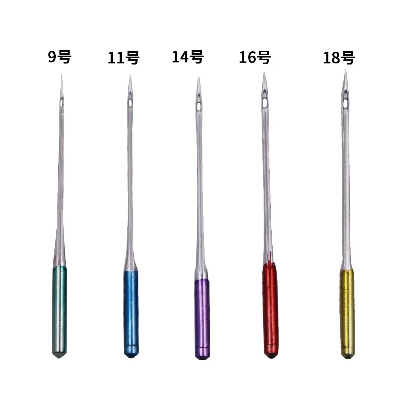Portable Anti Jump Needle Sewing Machine Needle Stretch Fabric Stitch Needles for Home Sewing Machine Accessories
