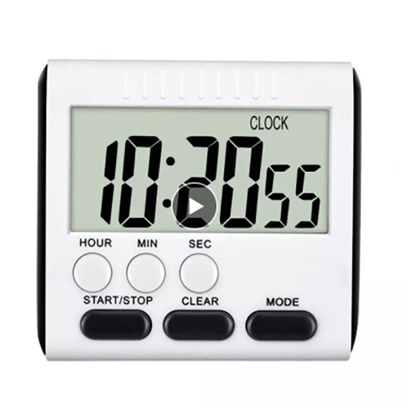 Lcd digital skærm madlavning vækkeur køkken timer søvn stopur ur hus køkken tilbehør nedtælling timer magnet ur