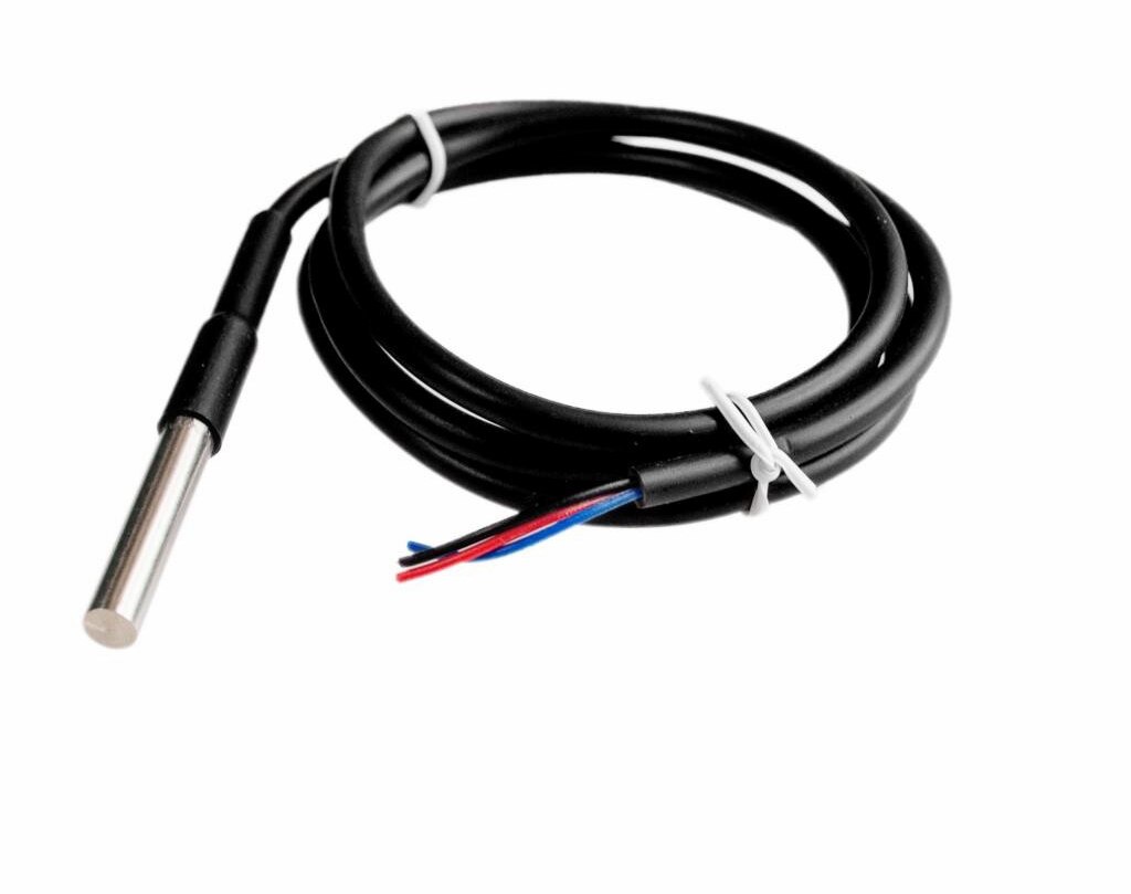 Sonde de température étanche en acier inoxydable DS1820, capteur 18B20 pour Arduino, 1 pièce