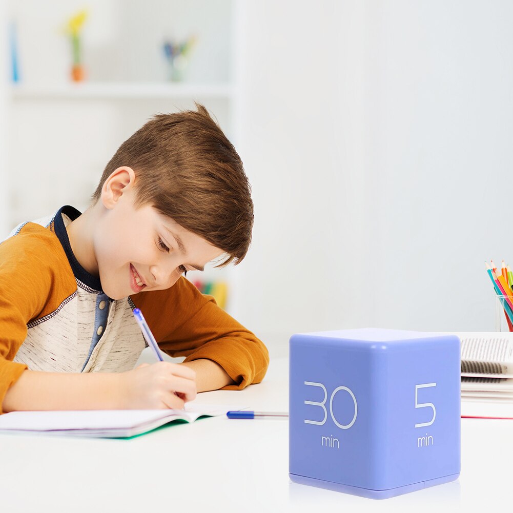 Management Clock Reminder Kitchen Timer Cube Time LED Desk Table Alarm Clock for Household Kitchen Convenient Part