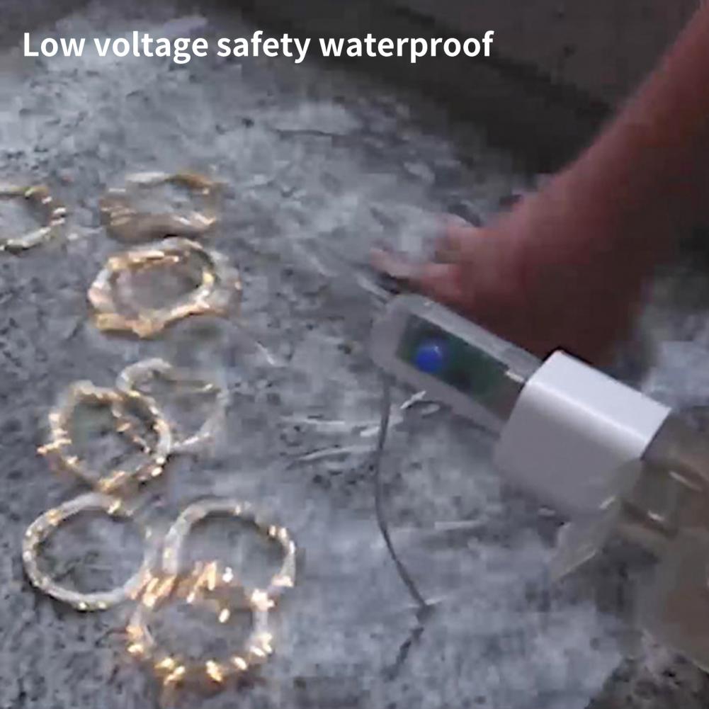 Remote Control Fairy Lights USB Battery Operated LED String Lights Timer Copper Wire Christmas Decoration Lights Waterproof