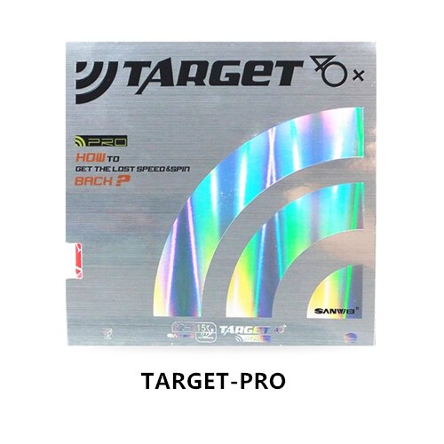 Sanwei Target Tafeltennis Rubber Pro Fx Europa 40 + Unsticky Controle Spin Ping Pong Tenis De Mesa: PRO-Black