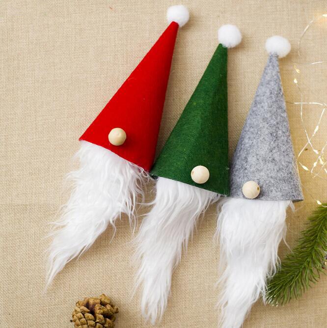 Joulukoristeet kotiin joulupukki topper claus viinipullon korkki kansi lumiukko sukkahousut joulusisustus vuosi zxh