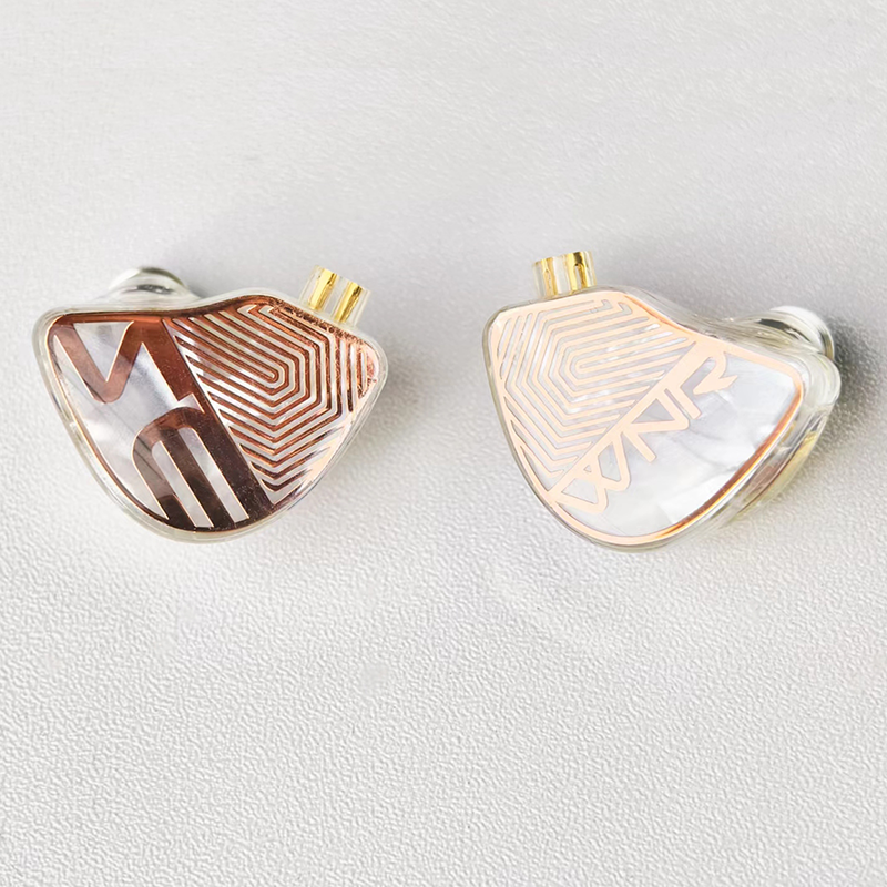 TANGZU WANER STUDIO Edition monitory douszne 10mm membrana PET dynamiczny sterownik wymienny 0.78mm 2Pin HiFi przewodowe słuchawki muzyczne: WHITE