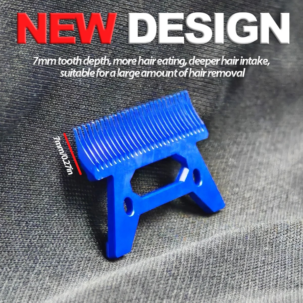 BRDCLIP-cortadora de pelo, cuchilla de repuesto, adaptación de recubrimiento DLC VGR V001 FA1C G28 Wahl Magic, herramienta de salón de barbería