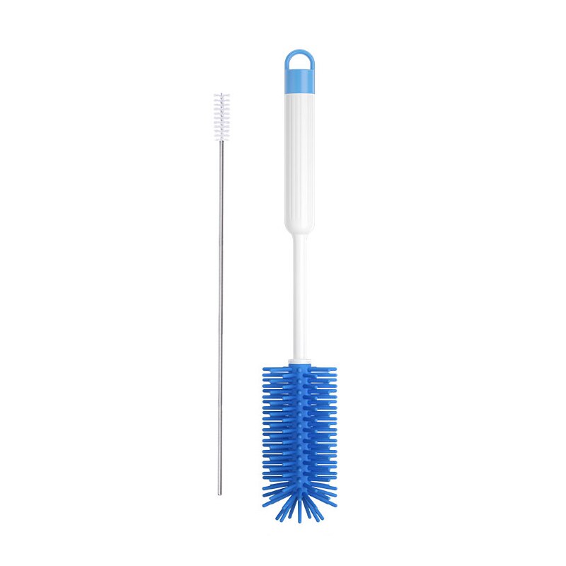 Multifunktionale Wasser Flasche Silikon Pinsel Vakuum Glaskolben Baby Flasche Reinigung Wasser Tasse Küche Lange Griff Reinigung