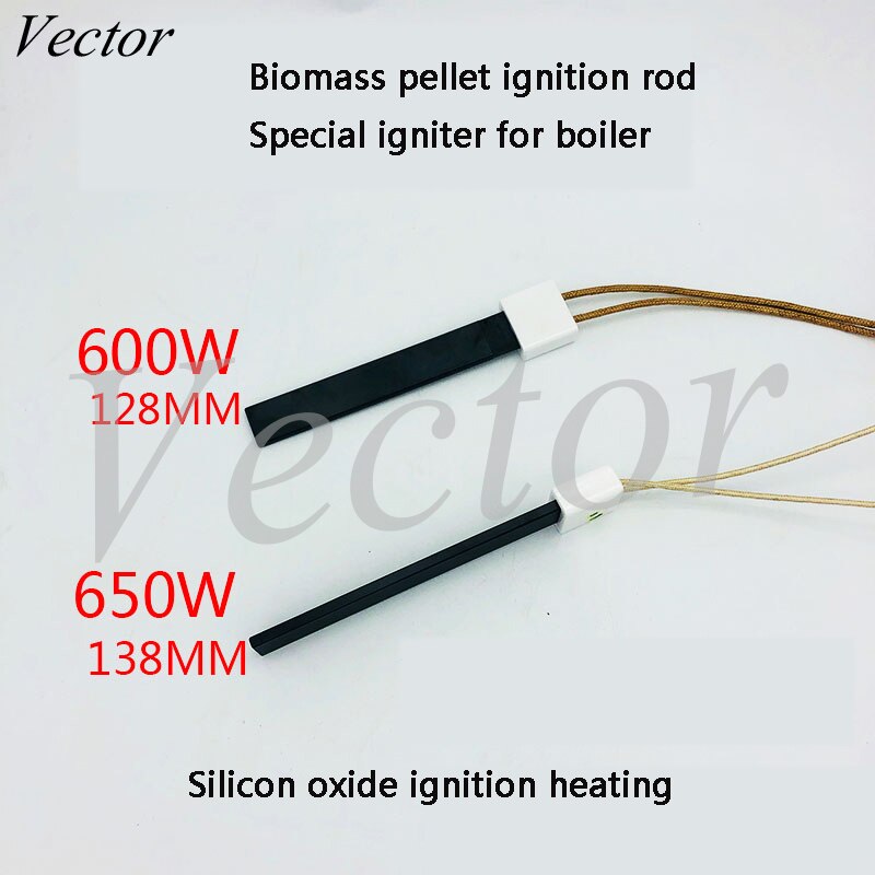 Biomass boiler burner igniter ignition rod / silicon nitride ignition rod with cover with fan igniter