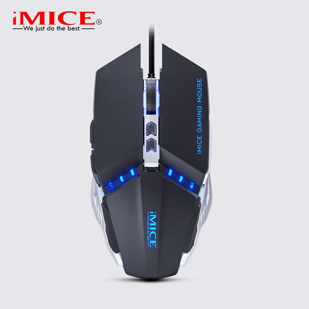 IMICE Model T80 Wired Gaming USB Mechanical Macro Mouse Suitable for PC Laptop