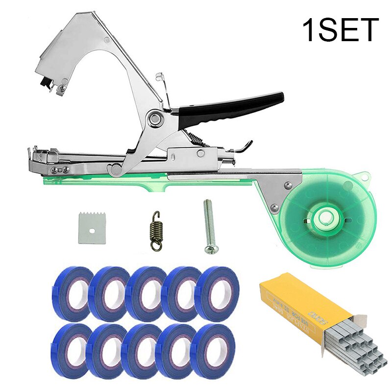 Plant Branch Hand Tying Binding Machine Home Garden Pruning Tools Tied Branch Machine Plant Strapping Machine Manual Strapping: Set 2